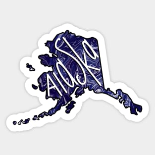 Customizable Alaska “home” Sticker